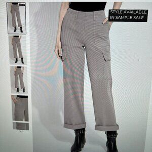 LYSSE Hi Waisted Cuffed Cargo Pants size M